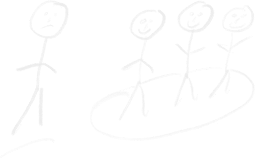 Allein unterwegs vs. zusammen stärker